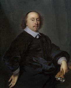 男の肖像 作： Cornelis Janssens van Ceulen